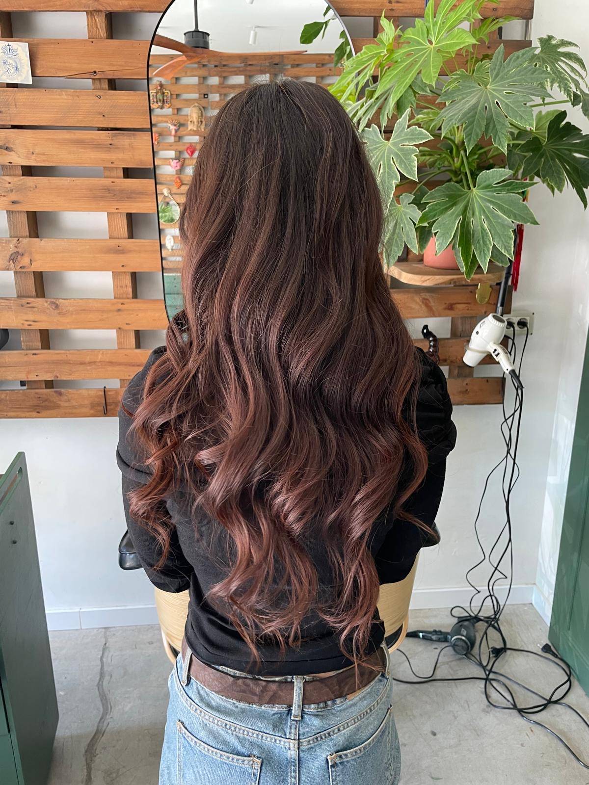 color pelo largo