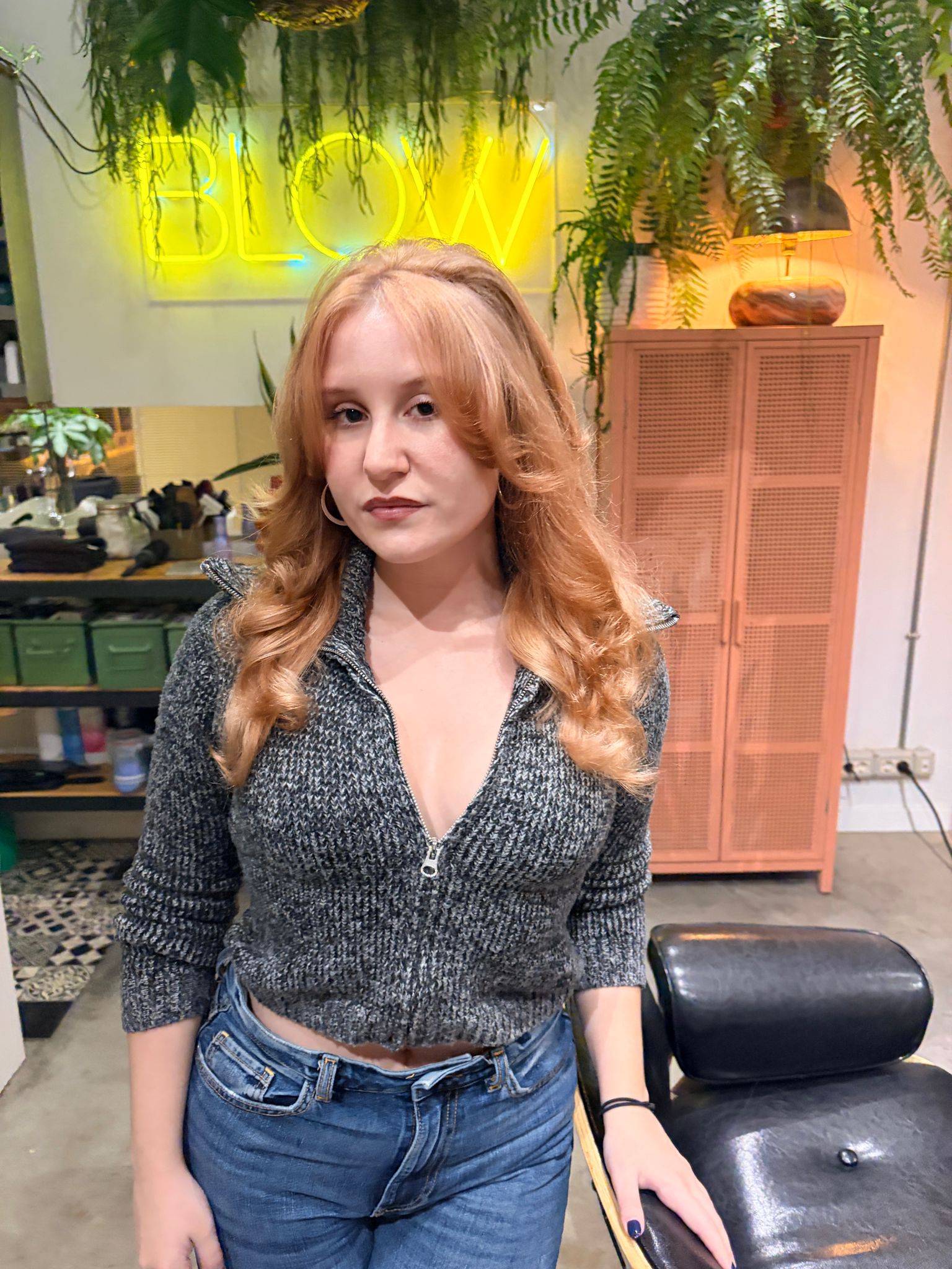 pelo rizado